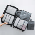 Kit 7 Bolsas Organizadoras Para Mala de Viagem SPACE BAG - [PAGUE 4 LEVE 7 - SUPER PROMOÇÃO POR TEMPO LIMITADO