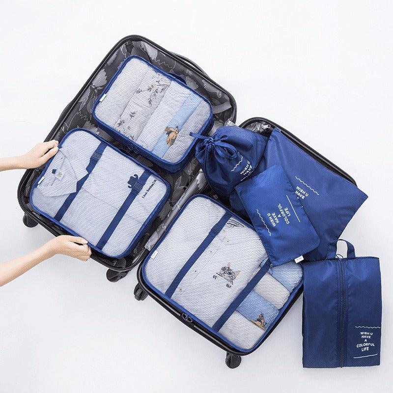 Kit 7 Bolsas Organizadoras Para Mala de Viagem SPACE BAG - [PAGUE 4 LEVE 7 - SUPER PROMOÇÃO POR TEMPO LIMITADO